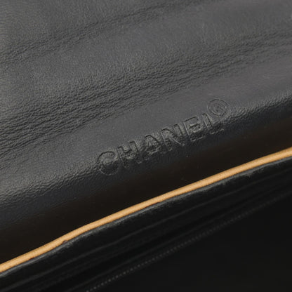 Top Quality Chanel Lambskin Chocolate Bar Shoulder Bag
