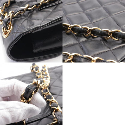 Top Quality Chanel Lambskin Shoulder Bag Black A01094
