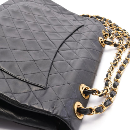 Top Quality Chanel Lambskin Shoulder Bag Black A01094