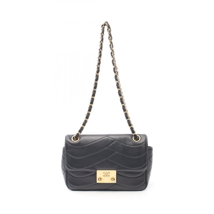 Top Quality Chanel Lambskin Shoulder Bag Navy