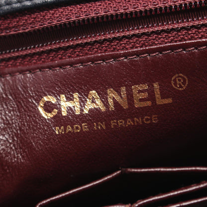 Top Quality Chanel Lambskin Shoulder Bag Navy