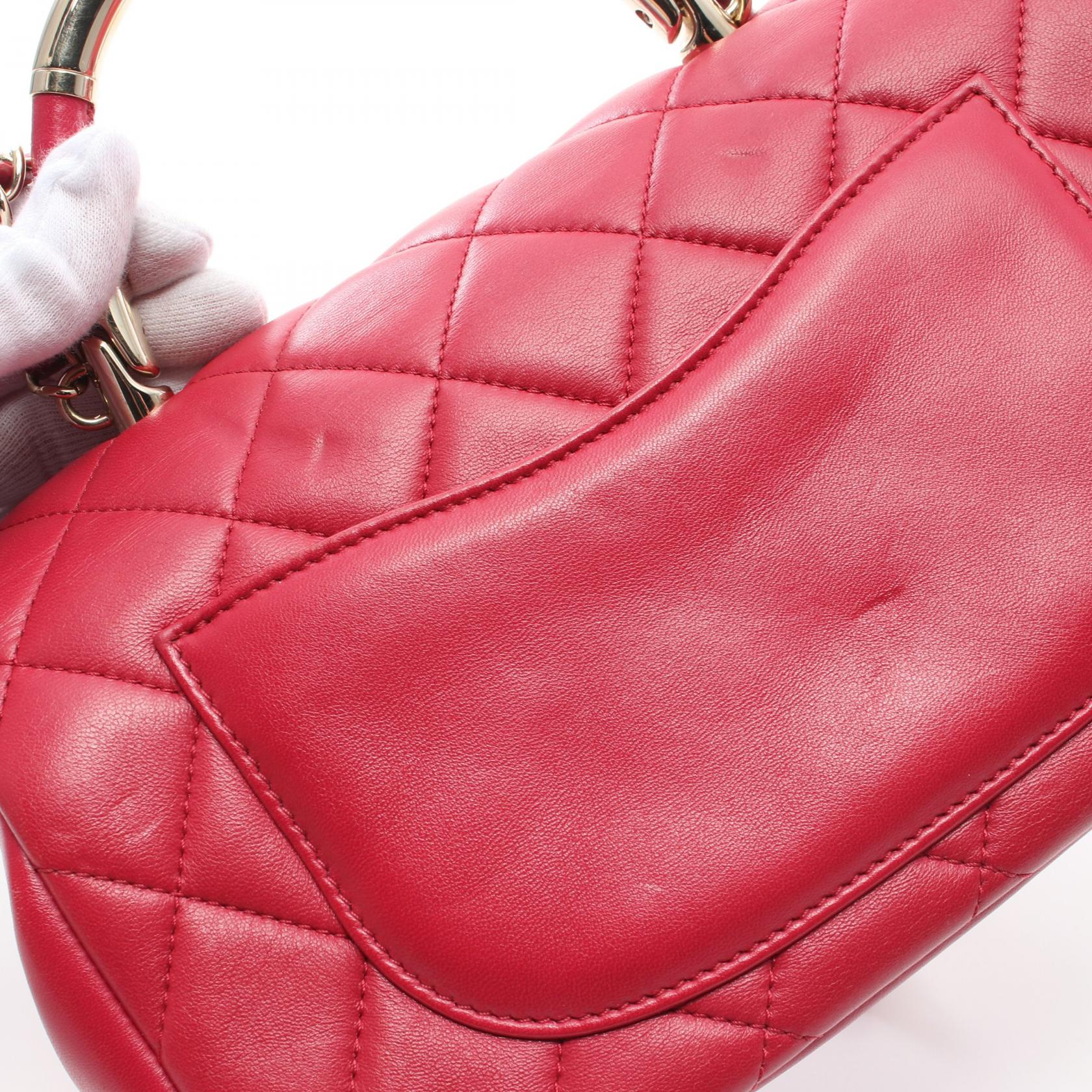 Top Quality Chanel Matelasse Lambskin Shoulder Bag Pink
