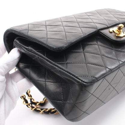 Top Quality Chanel Lambskin Matelasse W Flap Shoulder Bag