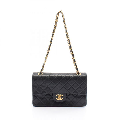 Top Quality Chanel Lambskin Matelasse W Flap Shoulder Bag