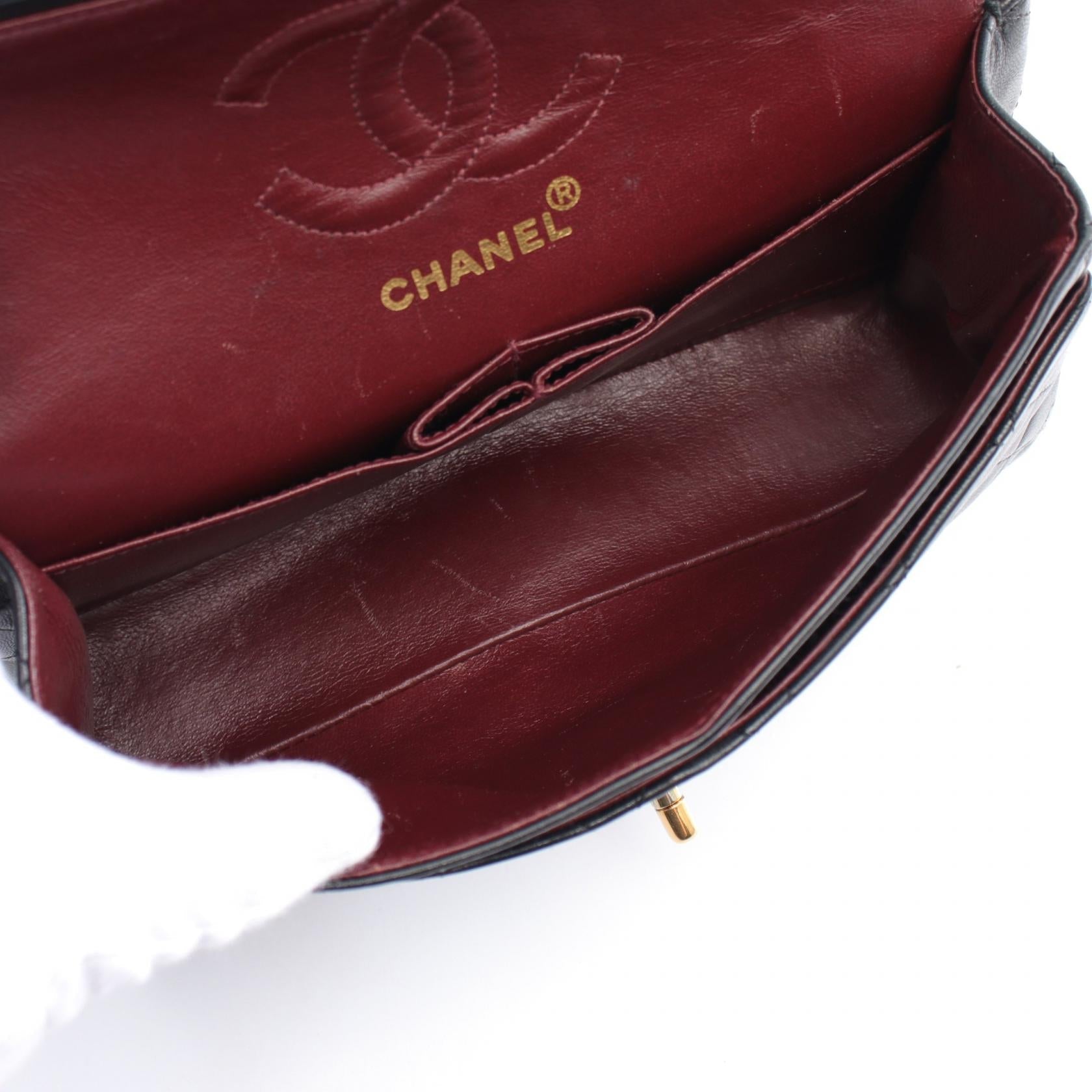 Top Quality Chanel Lambskin Matelasse W Flap Shoulder Bag