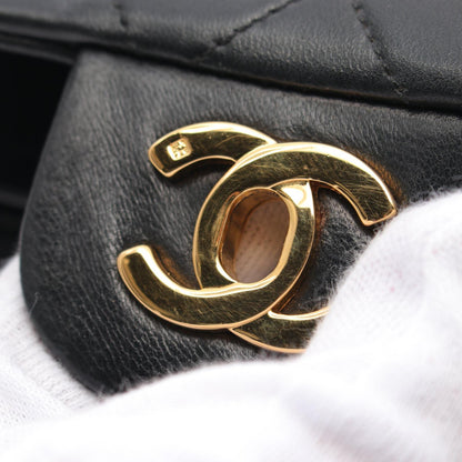 Top Quality Chanel Lambskin Matelasse W Flap Shoulder Bag