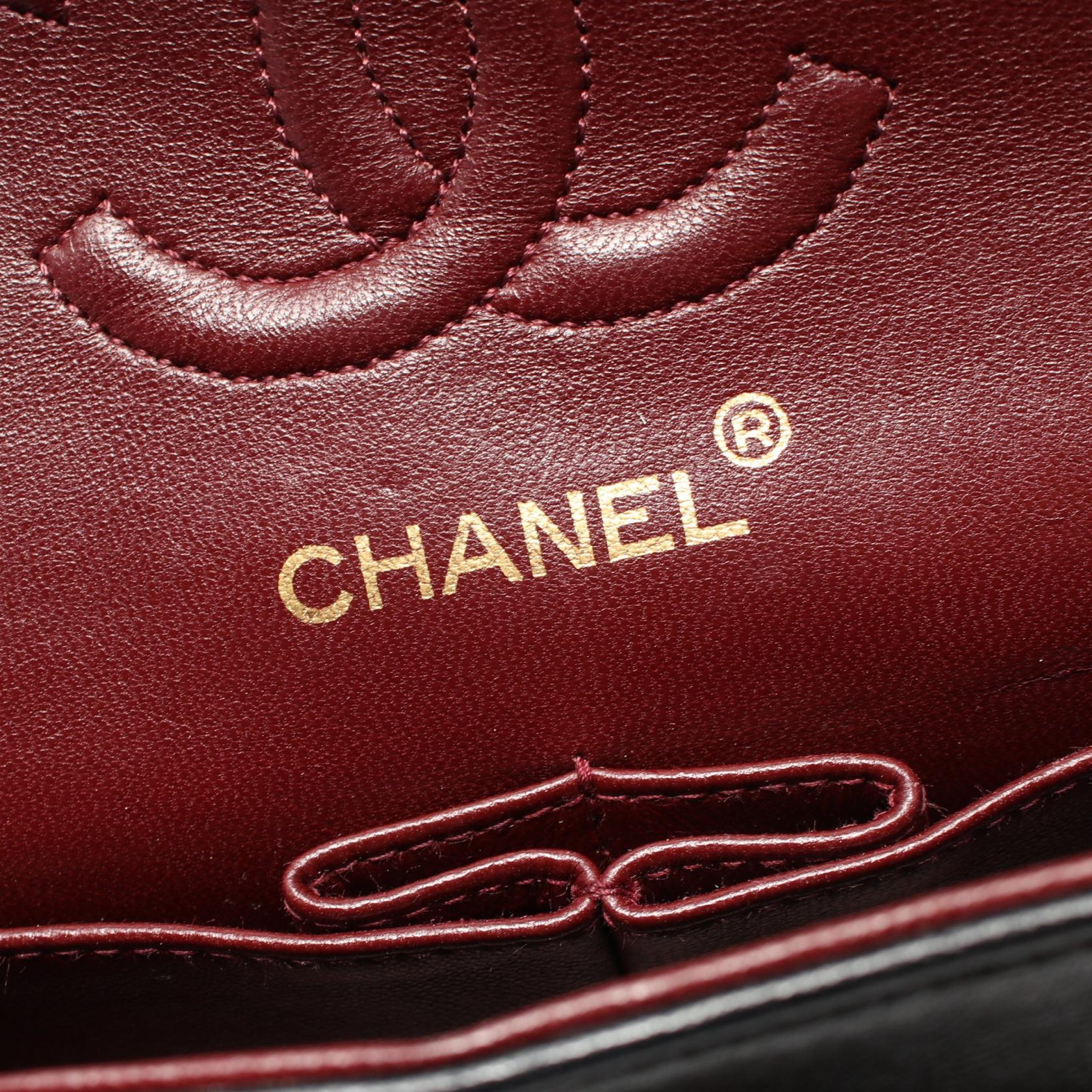 Top Quality Chanel Lambskin Matelasse W Flap Shoulder Bag