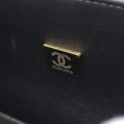 Top Quality Chanel Boy Small Leather Shoulder Bag Black