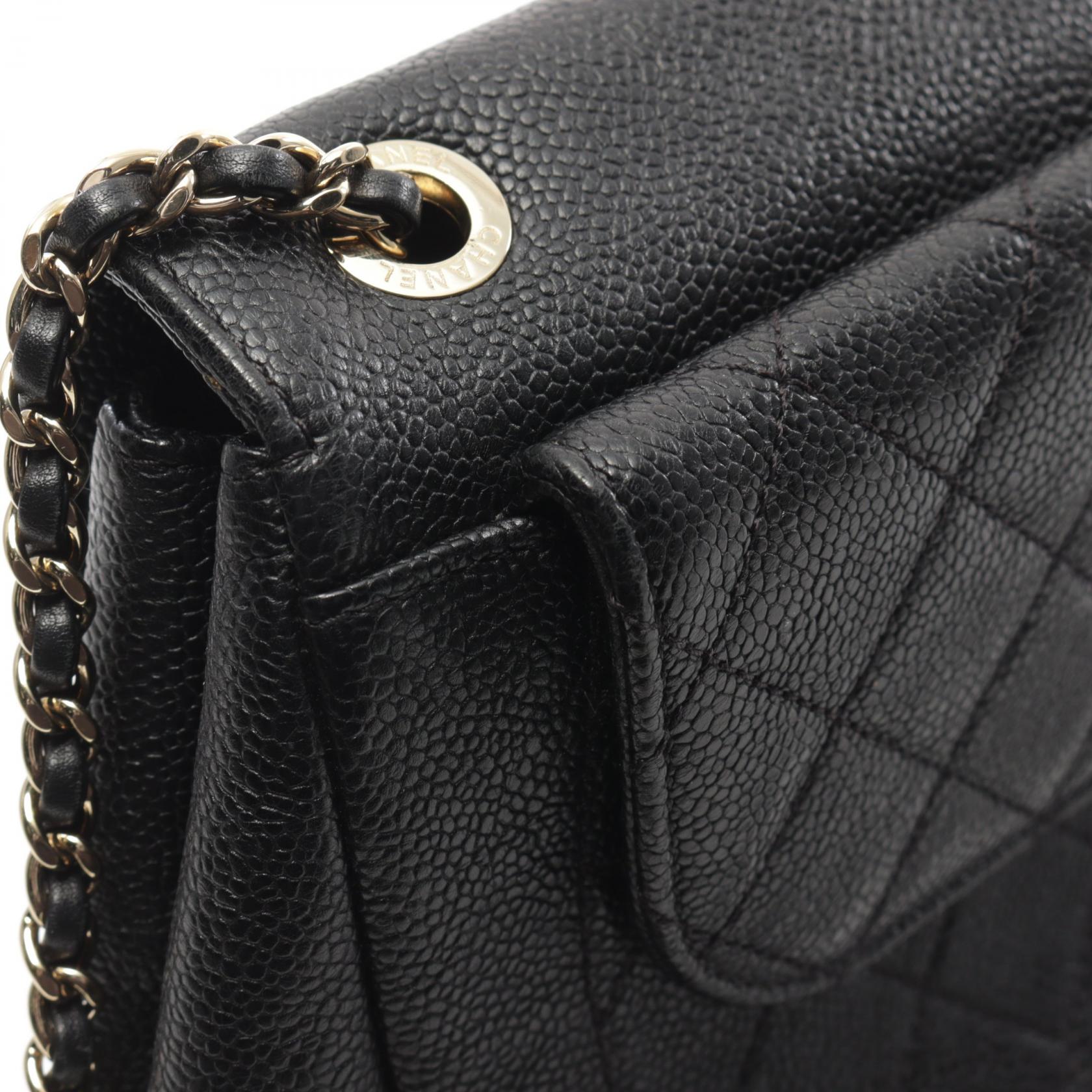 Top Quality Chanel Caviar Skin Matelasse Shoulder Bag A93856