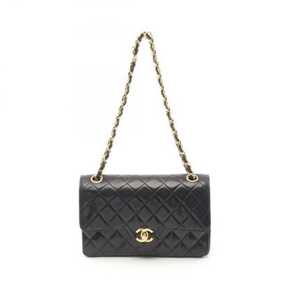 Top Quality Chanel Lambskin Matelasse W Flap Shoulder Bag