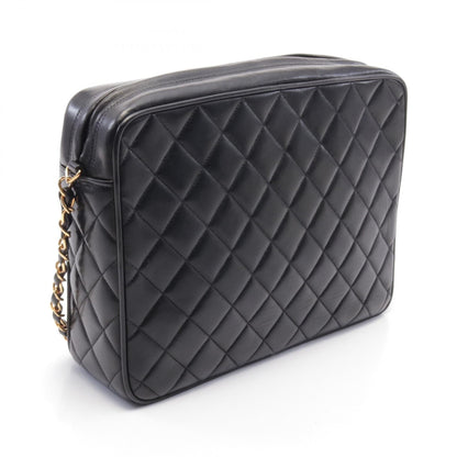 Top Quality Chanel Matelasse Lambskin Shoulder Bag Black