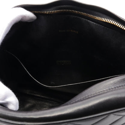 Top Quality Chanel Matelasse Lambskin Shoulder Bag Black