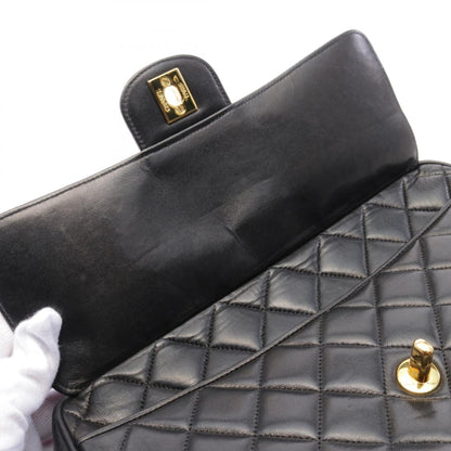 Top Quality Chanel Matelasse Lambskin Shoulder Bag Black