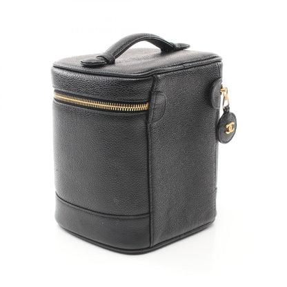 Top Quality Chanel Coco Mark Leather Handbag Black A01998
