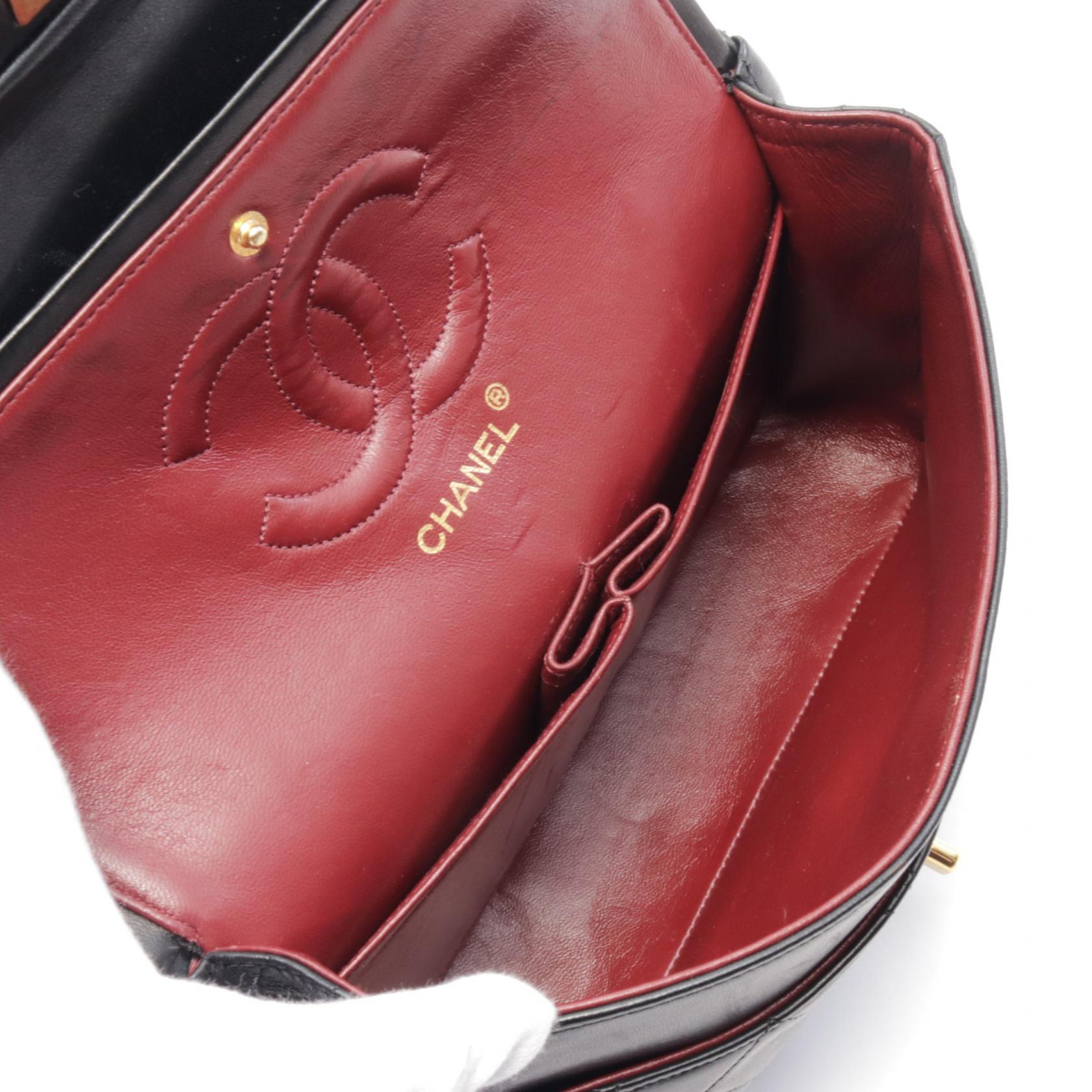 Top Quality Chanel Lambskin Matelasse W Flap Shoulder Bag