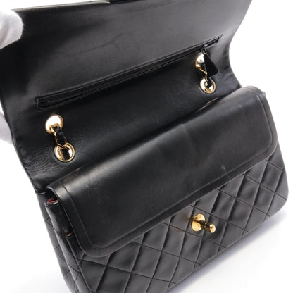 Top Quality Chanel Lambskin Matelasse W Flap Shoulder Bag