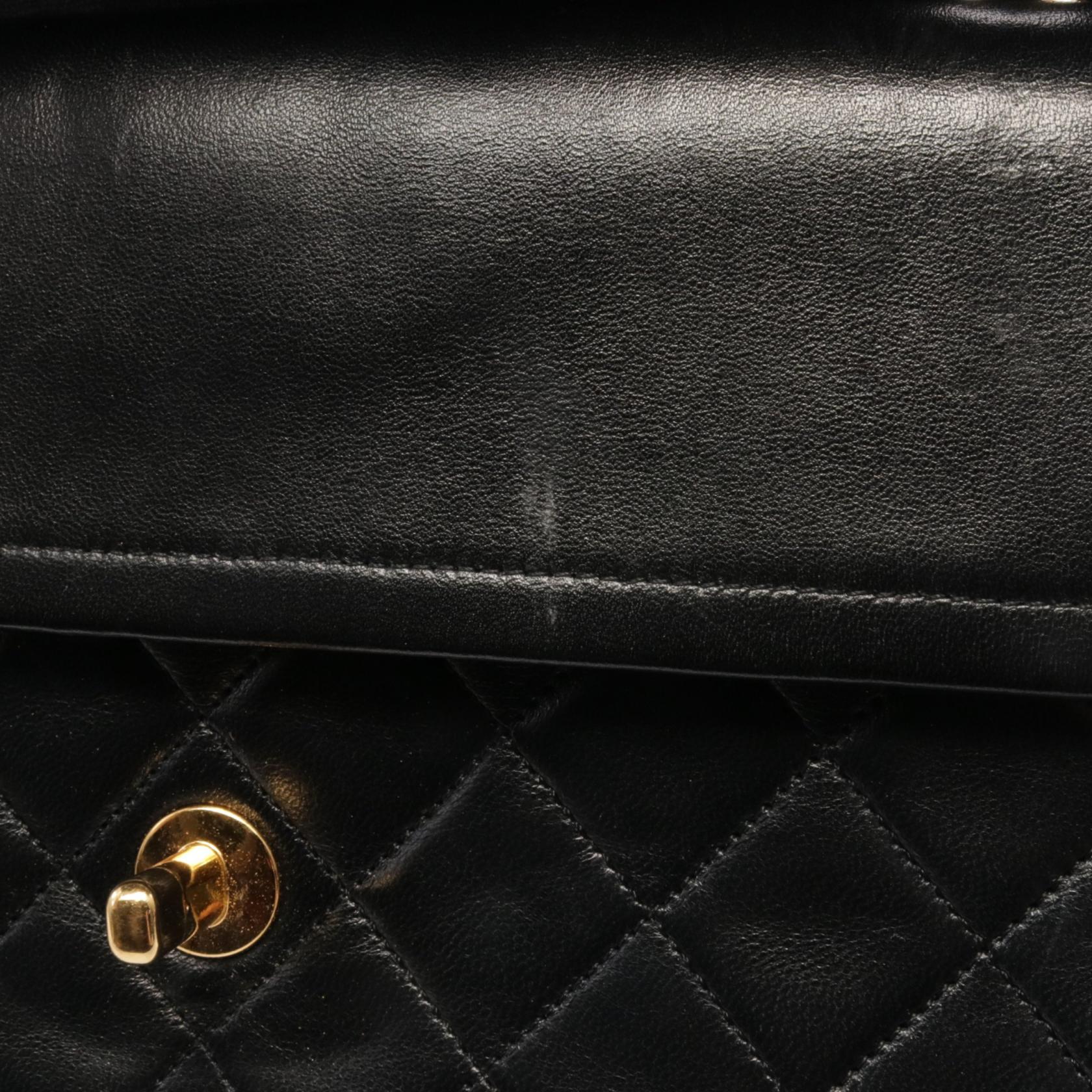 Top Quality Chanel Lambskin Matelasse W Flap Shoulder Bag