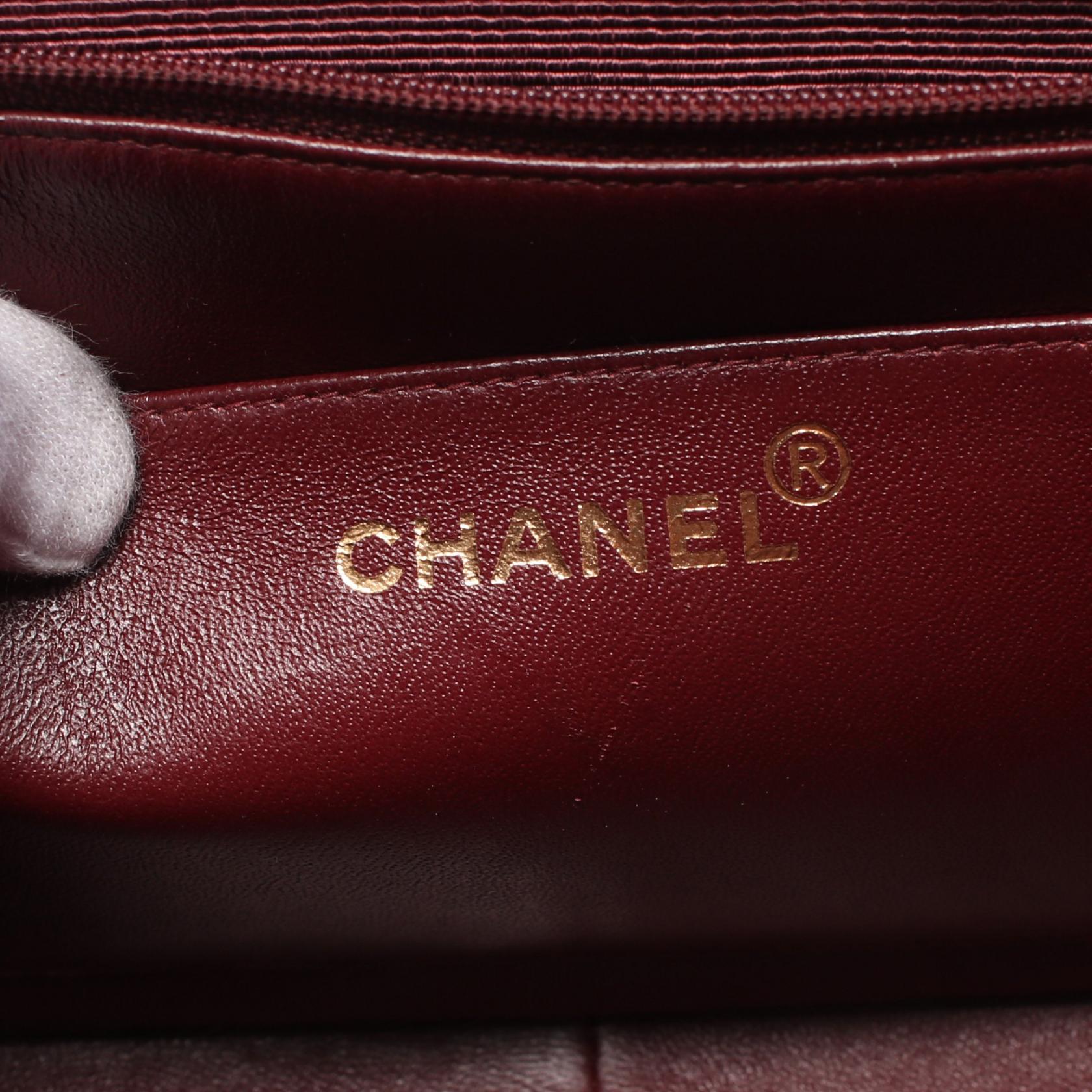 Top Quality Chanel Diana Flap Lambskin Shoulder Bag Black