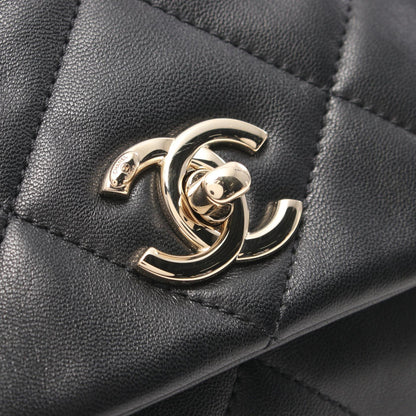Top Quality Chanel Matelasse Lambskin Shoulder Bag Black