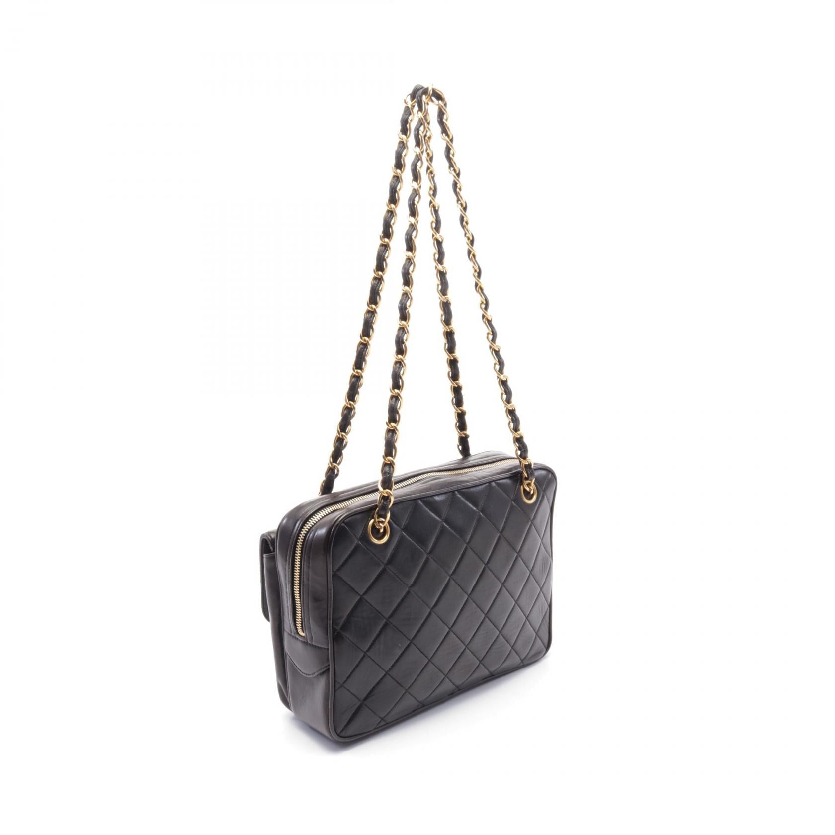 Top Quality Chanel Lambskin Matelasse Shoulder Bag