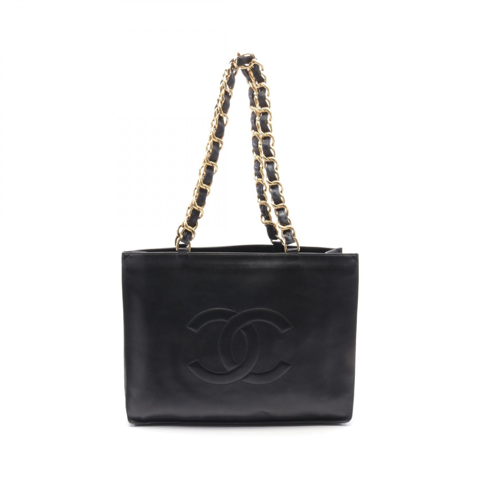Top Quality Chanel Lambskin Coco Mark Tote Bag