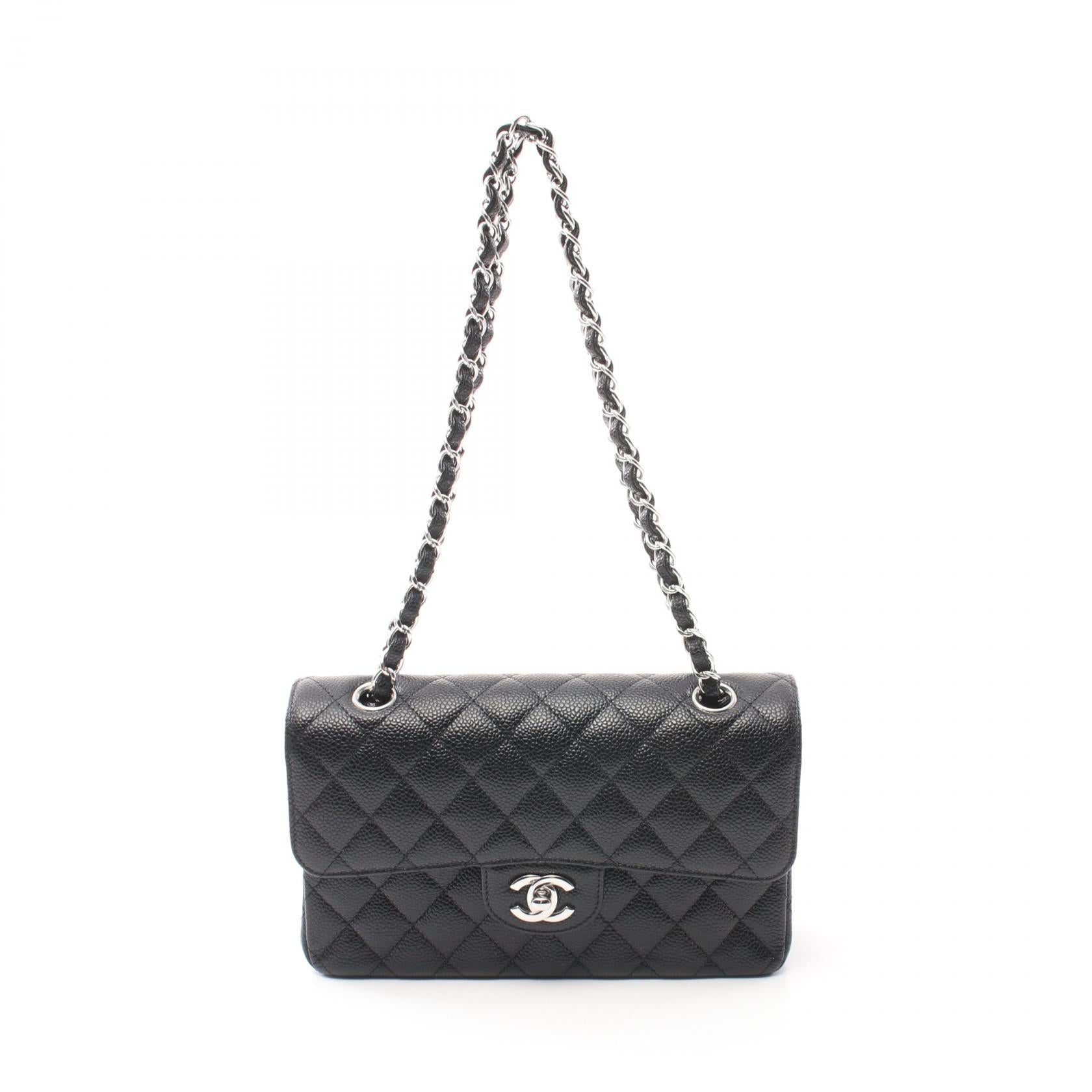 Top Quality Chanel Matelasse W Flap Leather Shoulder Bag