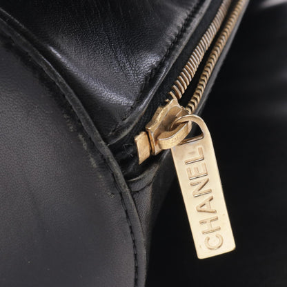 Top Quality Chanel Lambskin Chocobar Handbag Black
