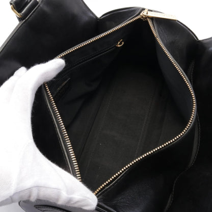 Top Quality Chanel Lambskin Chocobar Handbag Black