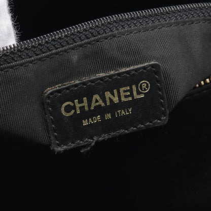 Top Quality Chanel Lambskin Chocobar Handbag Black