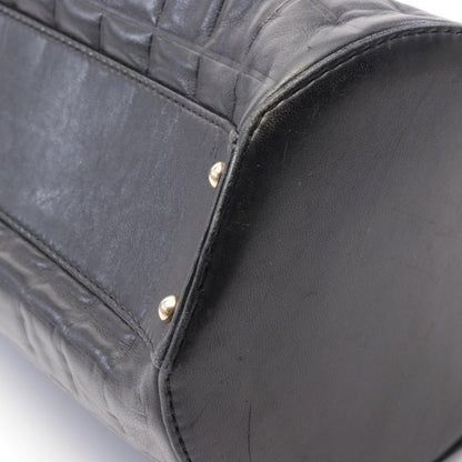 Top Quality Chanel Lambskin Chocobar Handbag Black