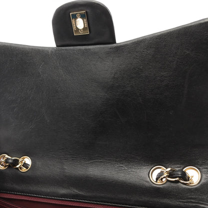Top Quality Chanel Lambskin Single Flap Shoulder Bag Black