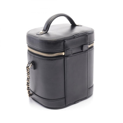Top Quality Chanel Lambskin Coco Mark Handbag Black AS0323