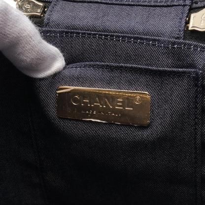 Top Quality Chanel Lambskin Coco Mark Handbag Black AS0323