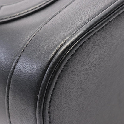 Top Quality Chanel Lambskin Coco Mark Handbag Black AS0323