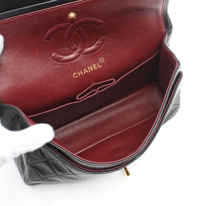 Top Quality Chanel Lambskin Matelasse W Flap Shoulder Bag