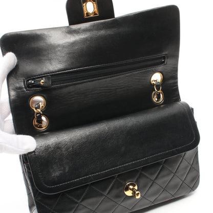Top Quality Chanel Lambskin Matelasse W Flap Shoulder Bag
