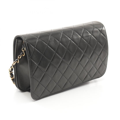 Top Quality Chanel Matelasse Lambskin Shoulder Bag Black