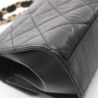 Top Quality Chanel Matelasse Top Handle Shoulder Bag Black