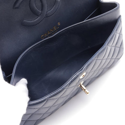 Top Quality Chanel Lambskin Matelasse W Flap Shoulder Bag