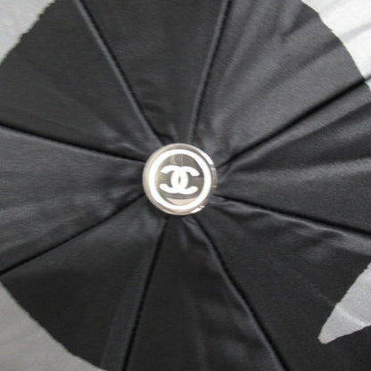 Top Quality Chanel Nylon Folding Umbrella Gray