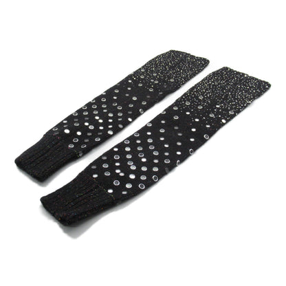 Top Quality Chanel Wool Arm Cover Gloves Black