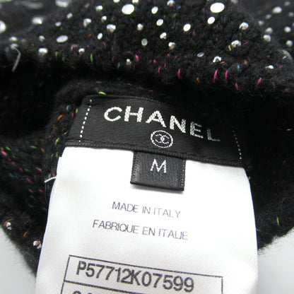 Top Quality Chanel Wool Arm Cover Gloves Black