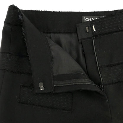 Top Quality Chanel Wool Pants Black P31990V21811