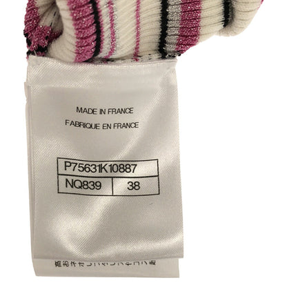 Top Quality Chanel Wool Turtleneck Knit Top Pink