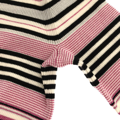 Top Quality Chanel Wool Turtleneck Knit Top Pink