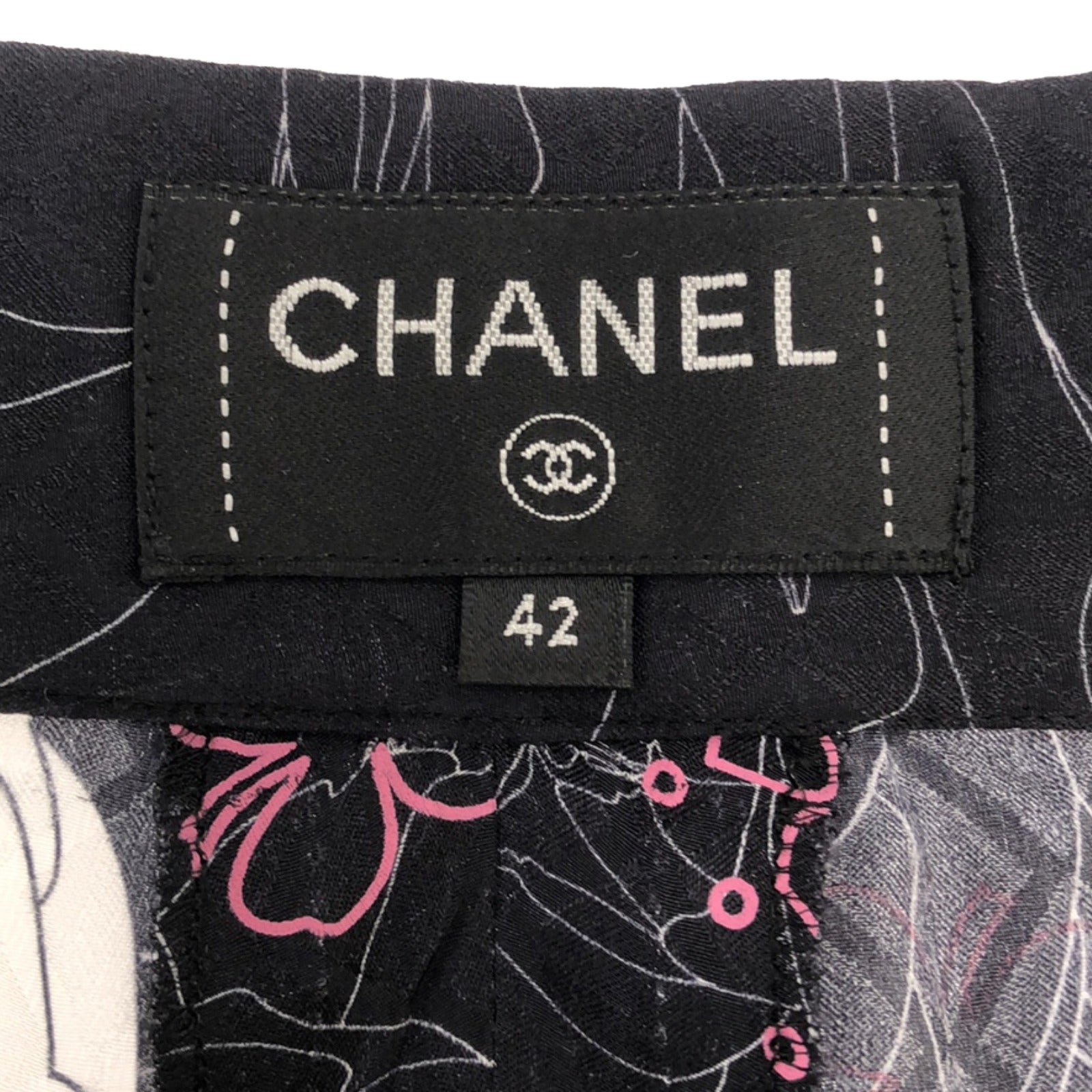 Top Quality Chanel Silk Pants Black P70058V61582
