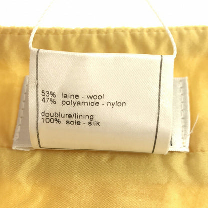 Top Quality Chanel Wool Skirt Yellow P18109V10311
