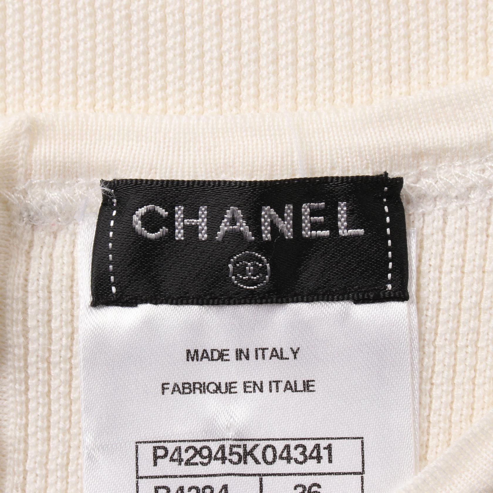 Top Quality Chanel Cotton Cashmere Knit Top