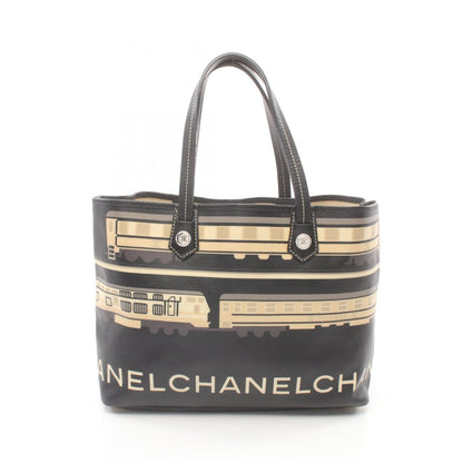Top Quality Chanel Central Station Tote Bag PVC Canvas Leather