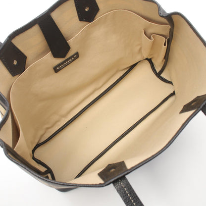 Top Quality Chanel Central Station Tote Bag PVC Canvas Leather